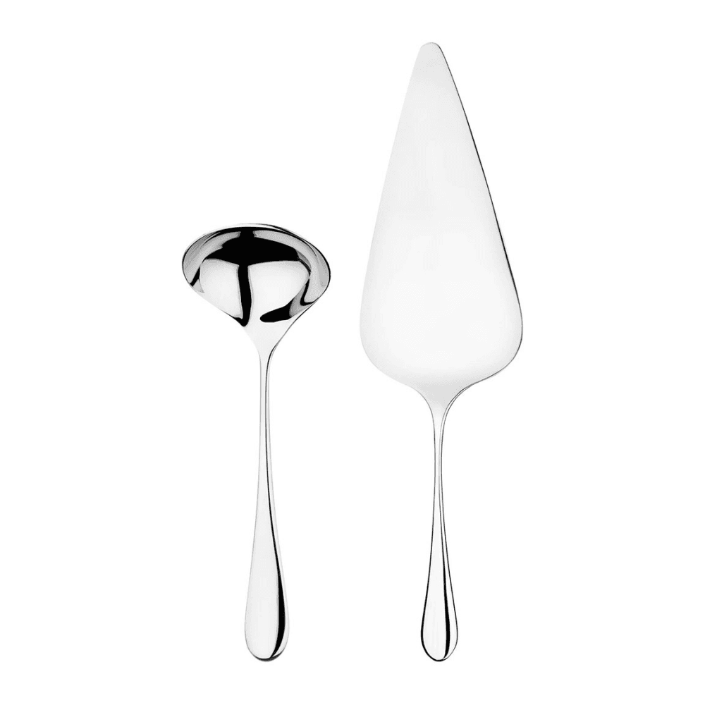 Mulberry Sauce Ladle & Pie Server Set, Stainless Steel