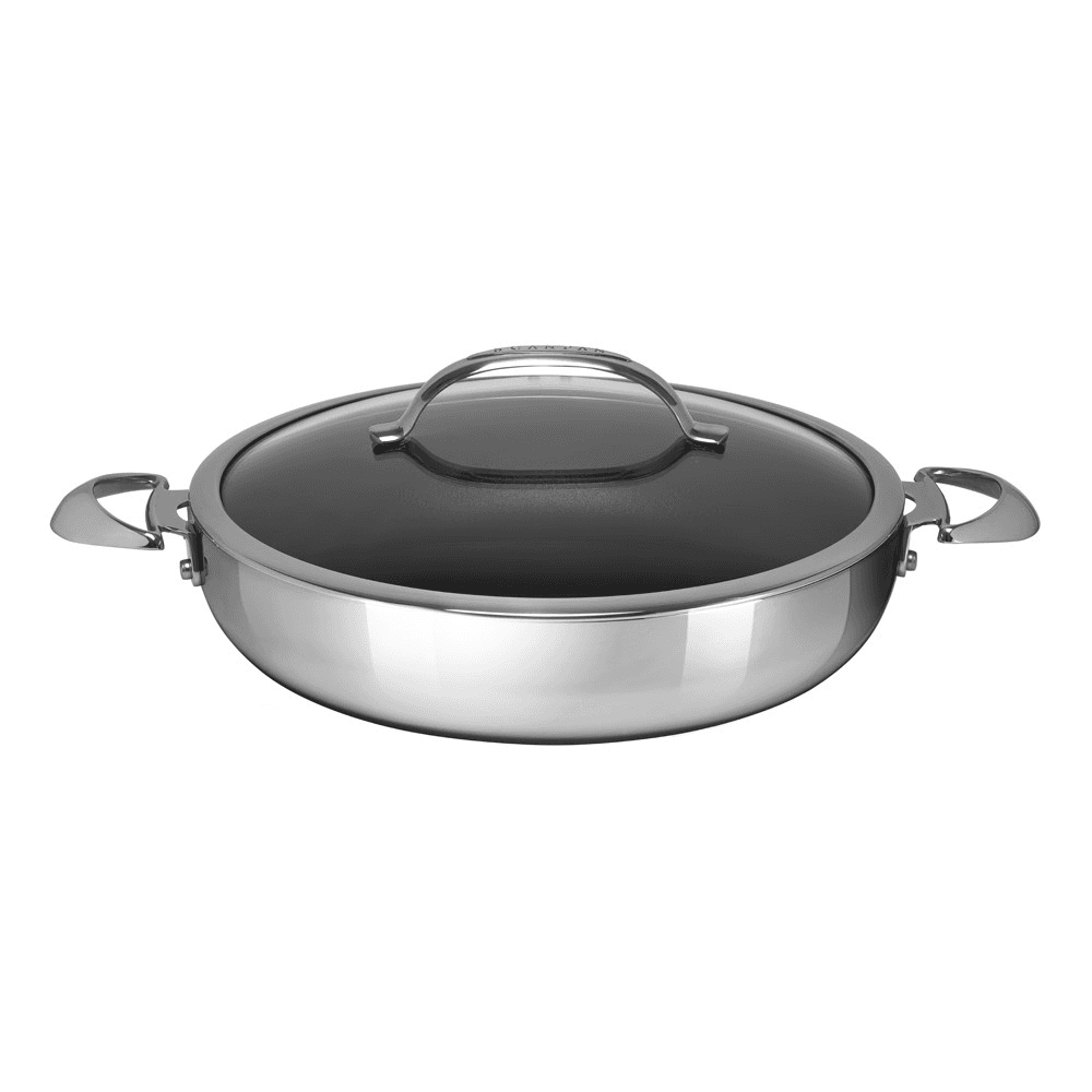 HaptIQ Chef pan with lid, Metallic
