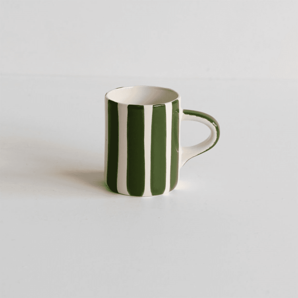 Candy Stripe Espresso Cup