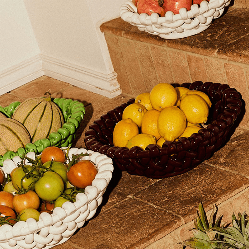 Juicy Basketweave Bowl