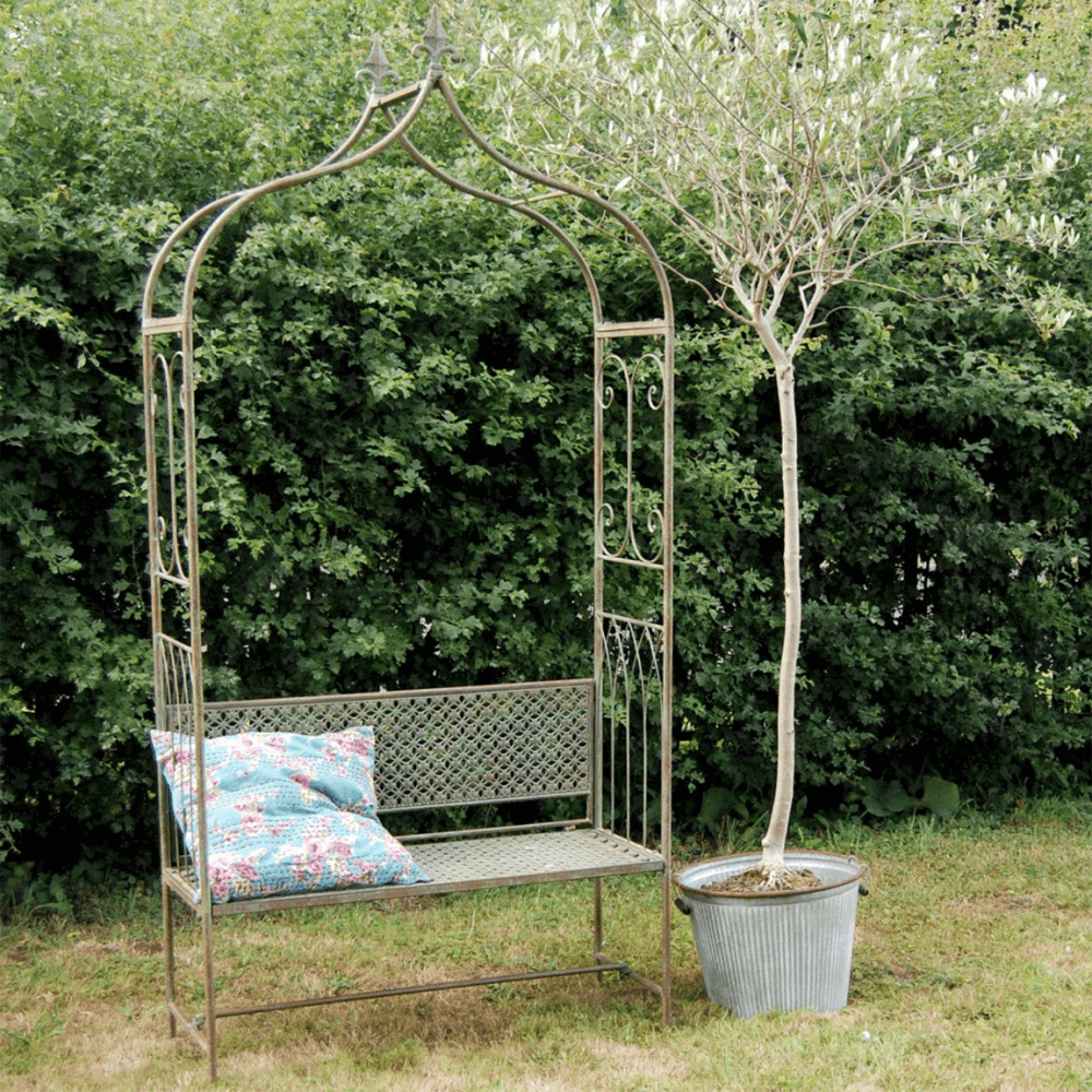 Marlborough Arbour, Antique Green Rust