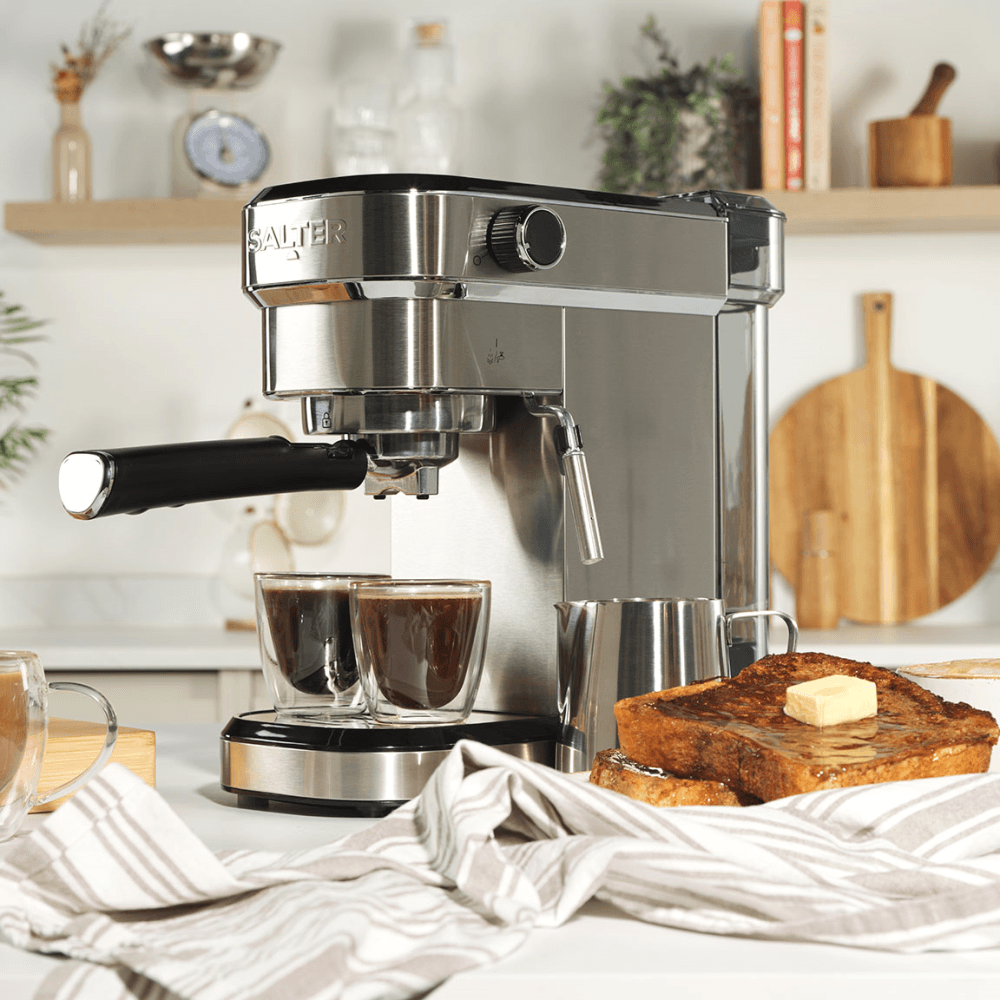 Espresso Maker, Silver