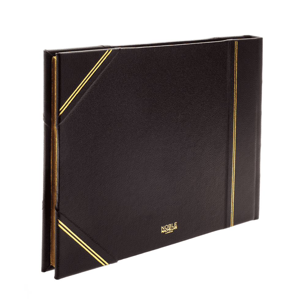 Original Landscape Lined Visitors Book, Original Black