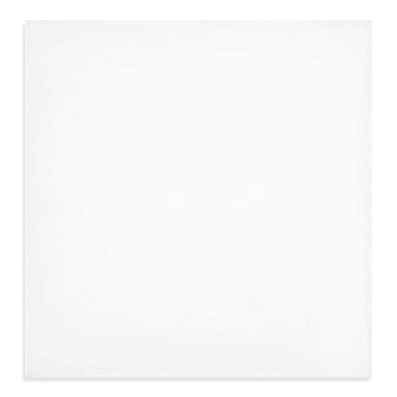 Plain Linen Napkin, White