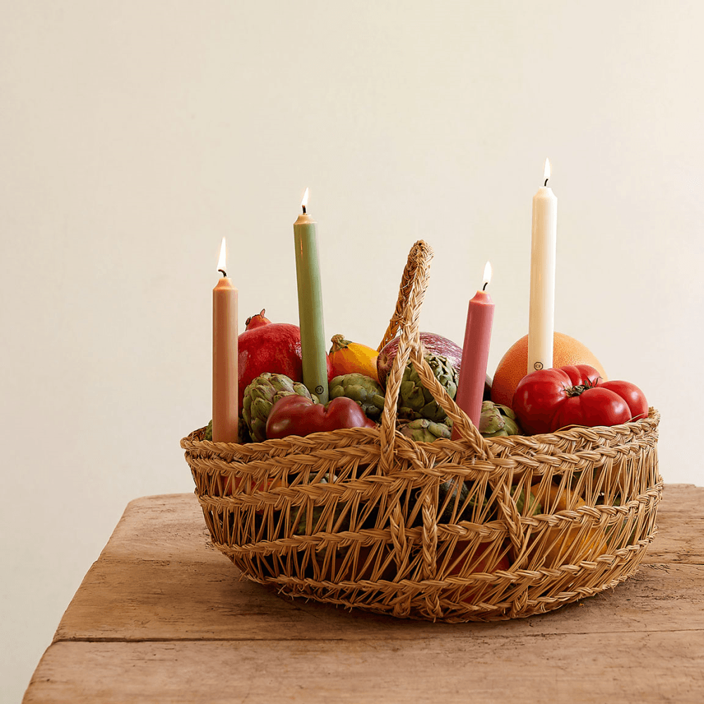 Spearmint Scented Taper Candles