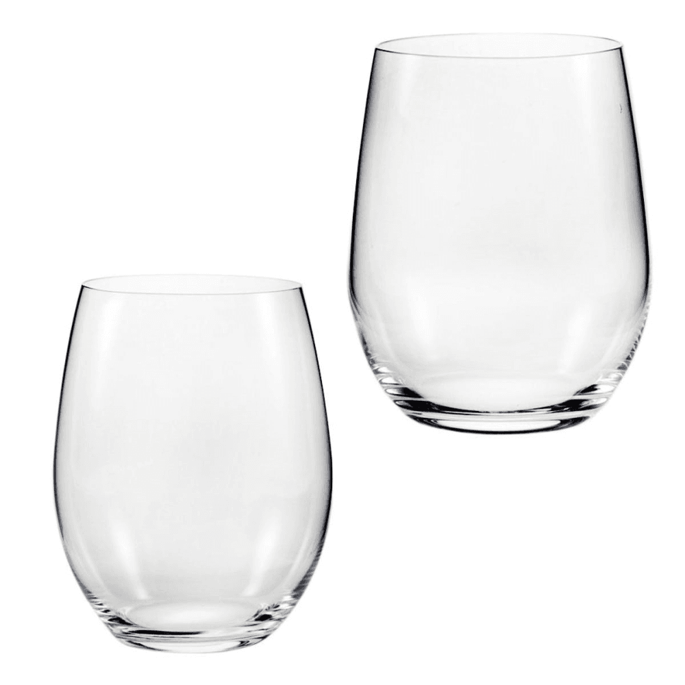 O Pair of Viognier/Chardonnay Tumblers