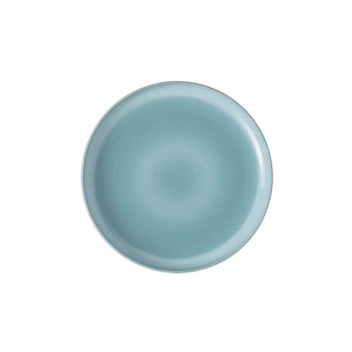 Image showing the Perlemor Breakfast Plate, Aqua product.
