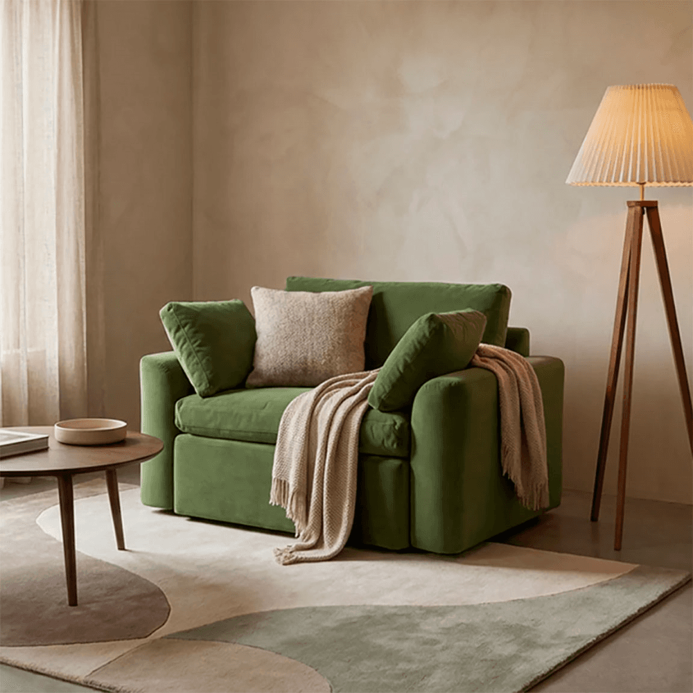 Model 13 Loveseat, Vine