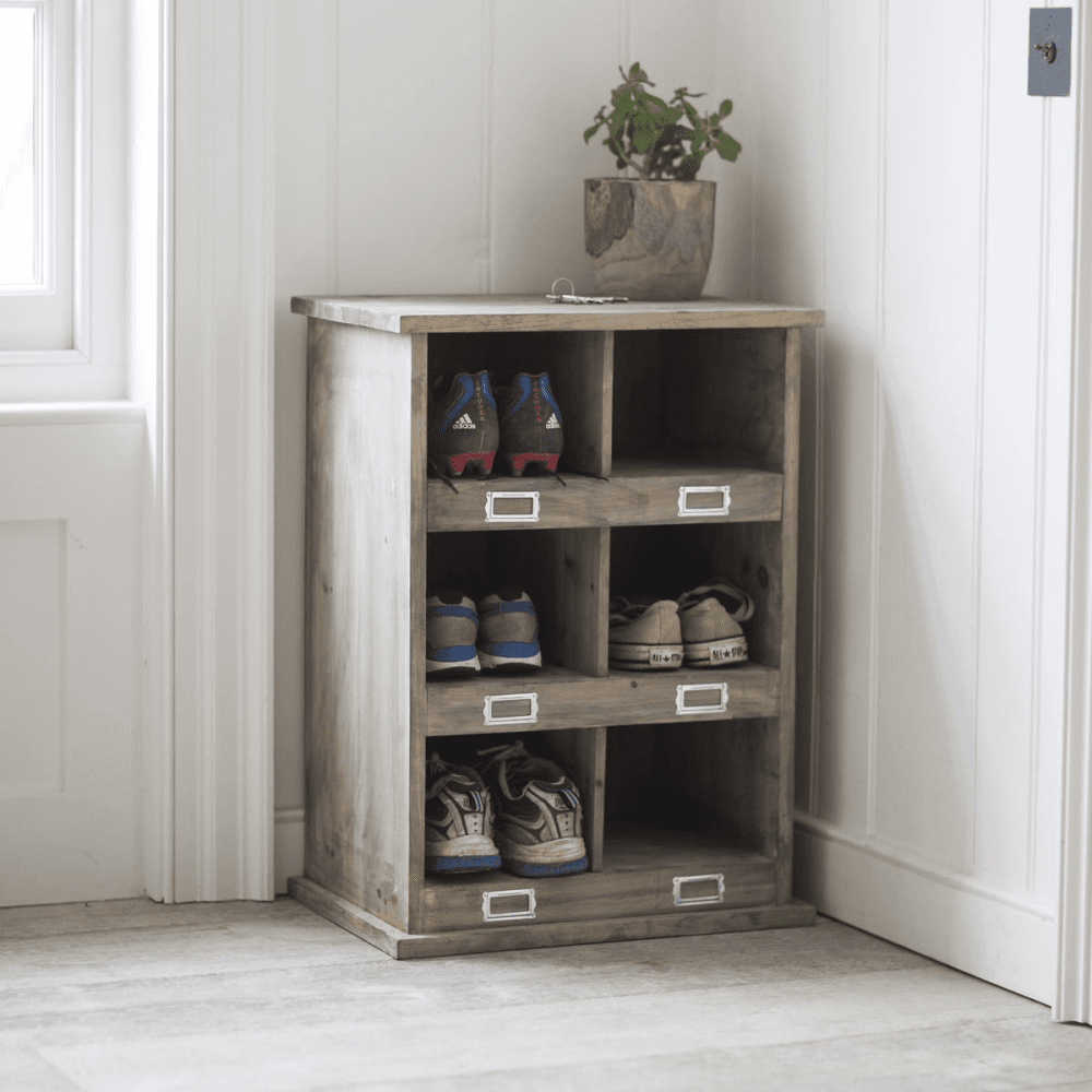 Chedworth 6 Shoe Rack, Natural