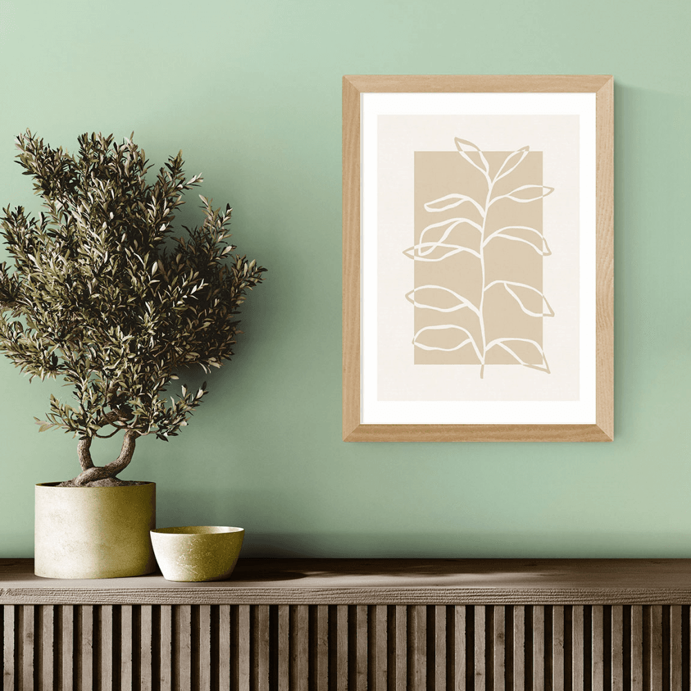 Alisa Galitsyna Framed Botany Print, Oak