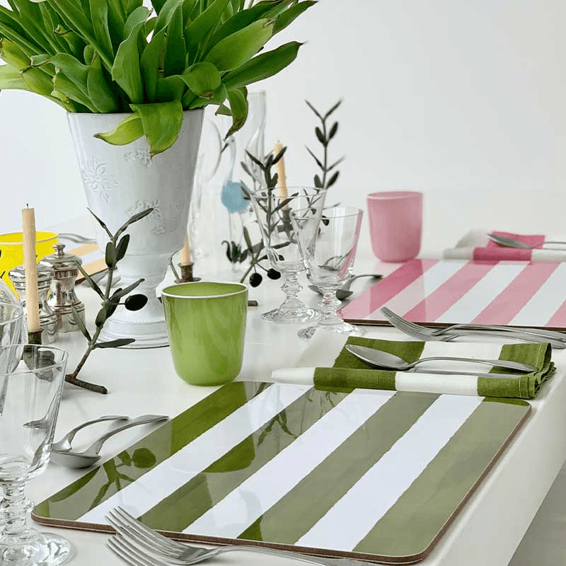 Stripe Rectangle Placemat