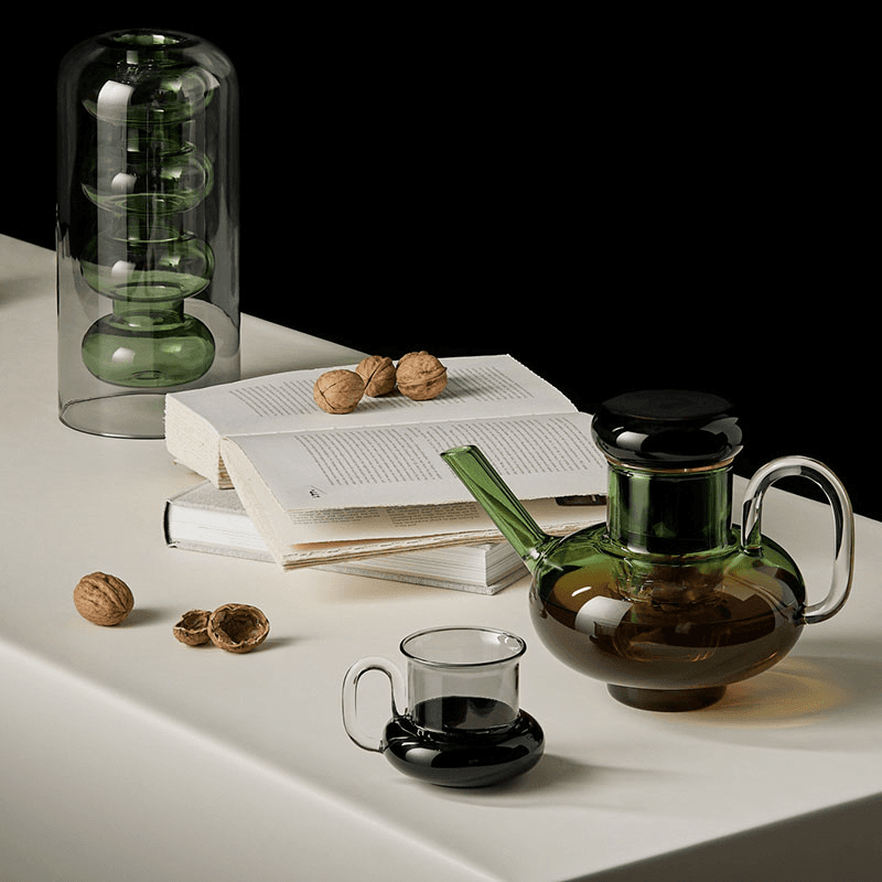Bump Tall Vase, Green