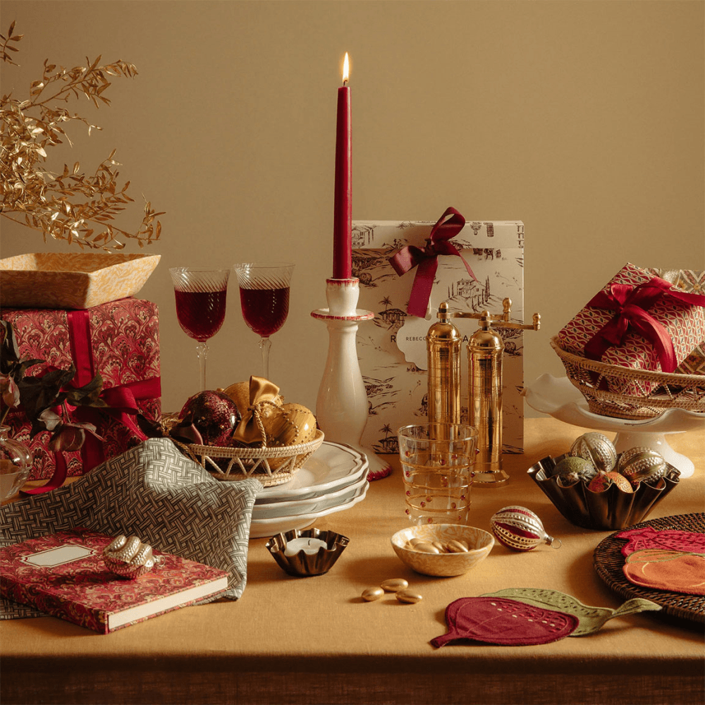 Julia Set of 6 Crystal Red Wine Glasses