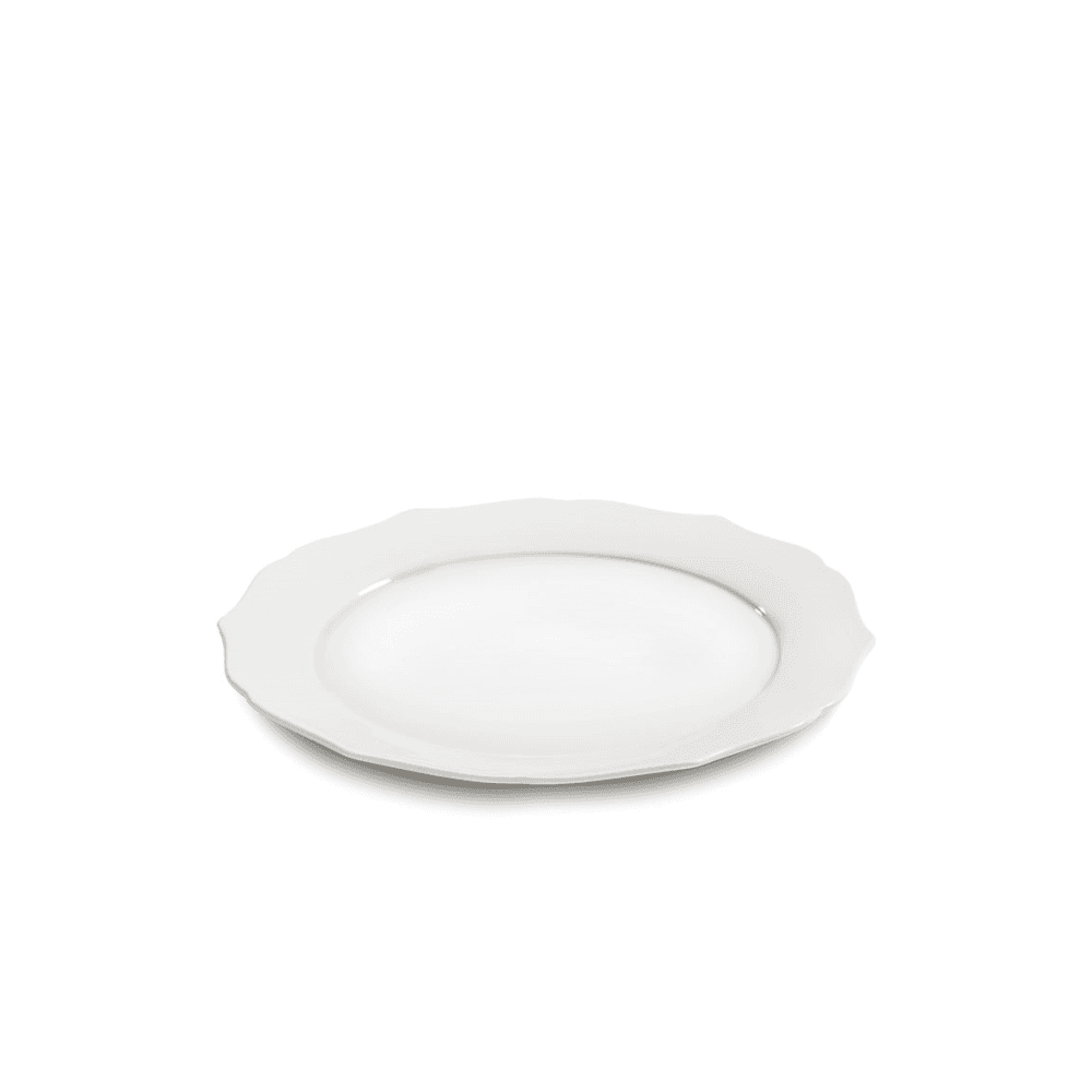 Silhouette by Sergio Herman Set of 4 Dinner Plates, White