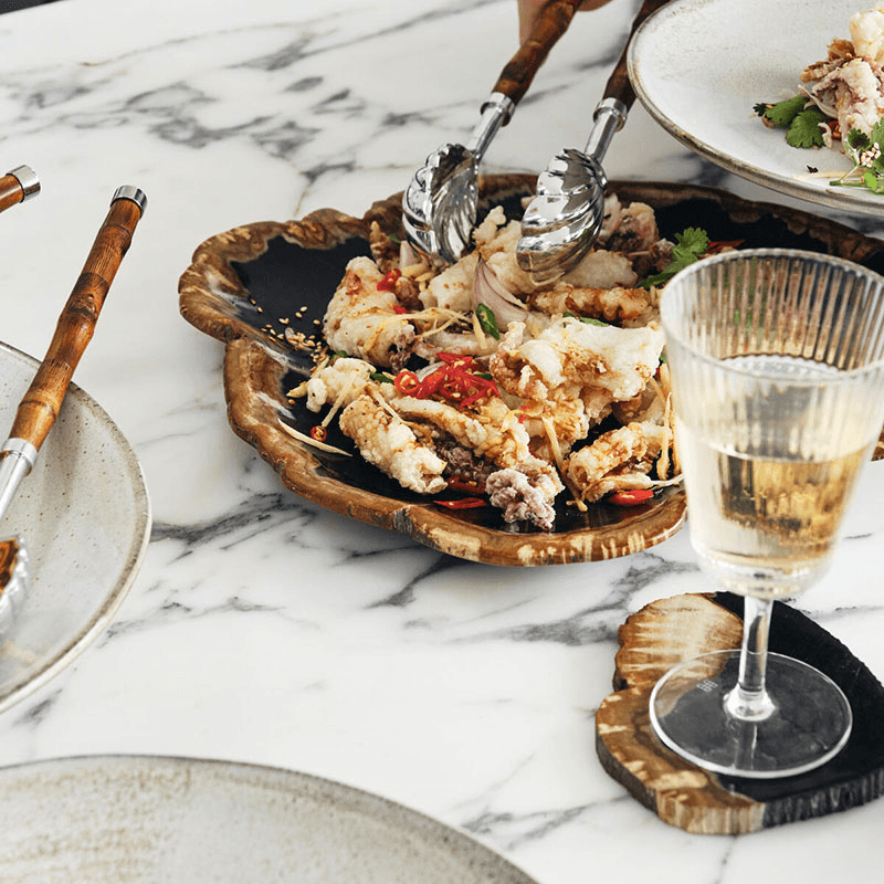 Balfern Petrified Wood Serving Board
