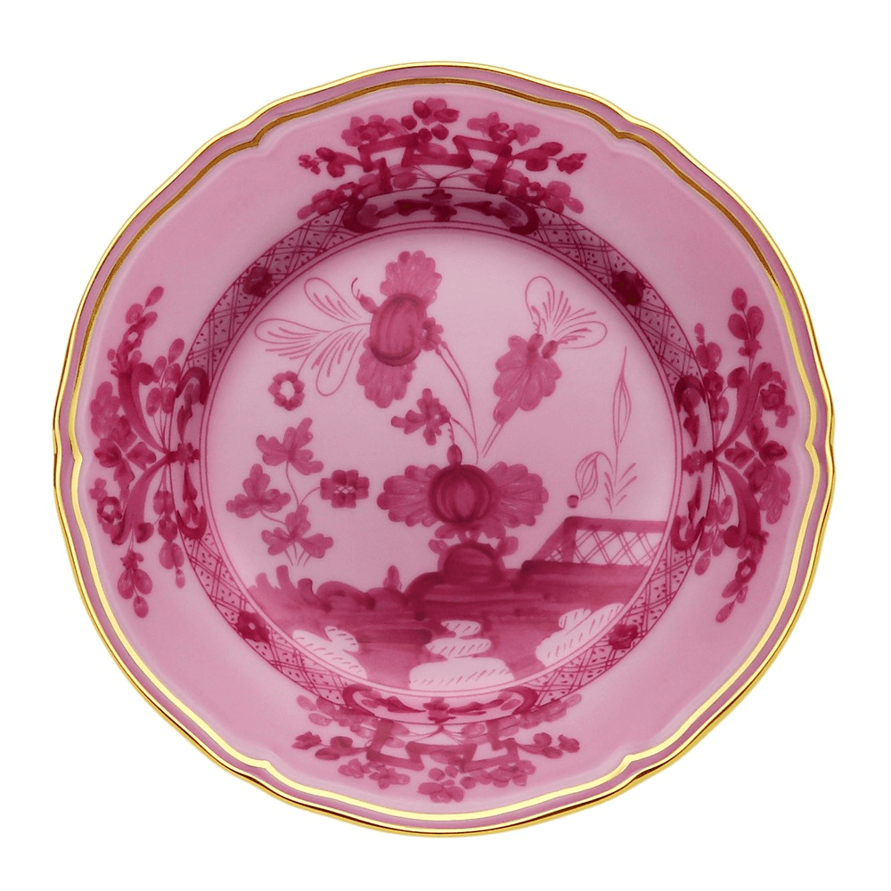 Oriente Italiano Bread plate, porpora