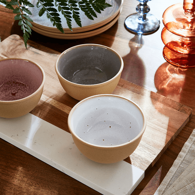 Minerals Set of 4 Bowls