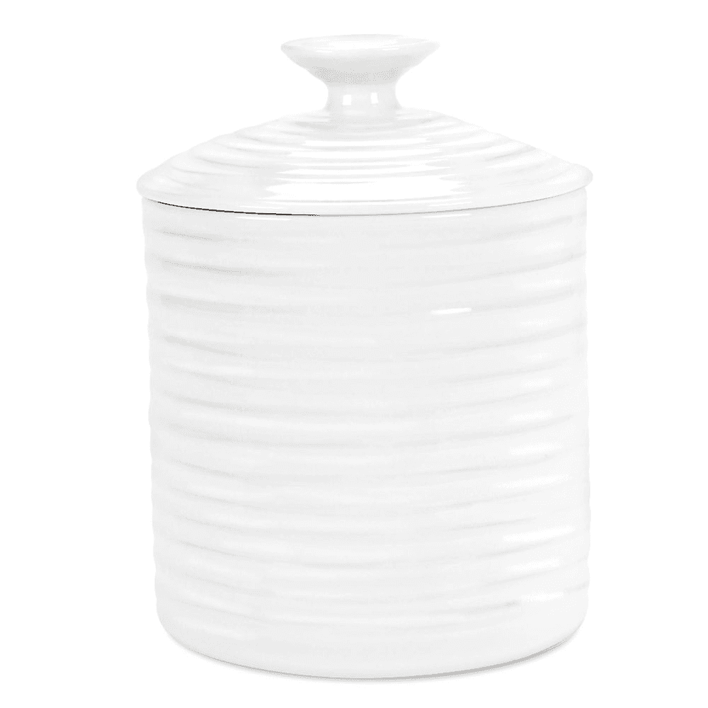 Ceramics Storage jar small, White