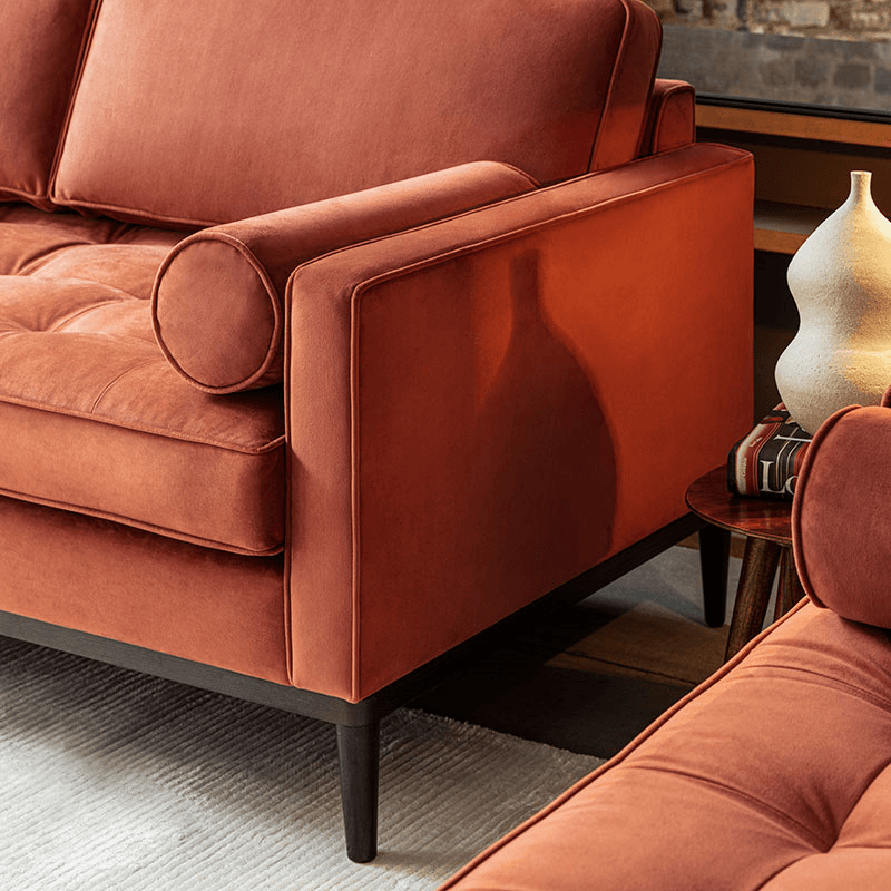 Model 02 Velvet Sofa
