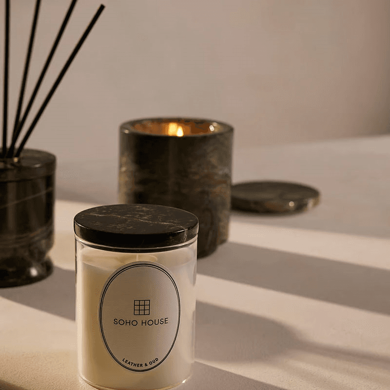 Leather & Oud Diffuser, Green