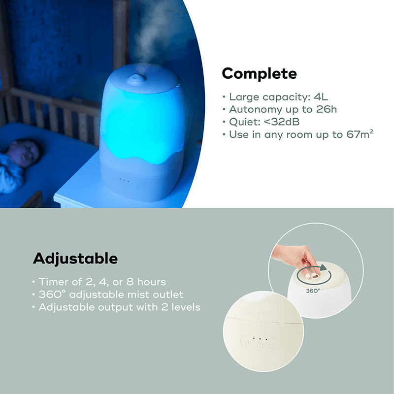 Wave Humidifier, Green