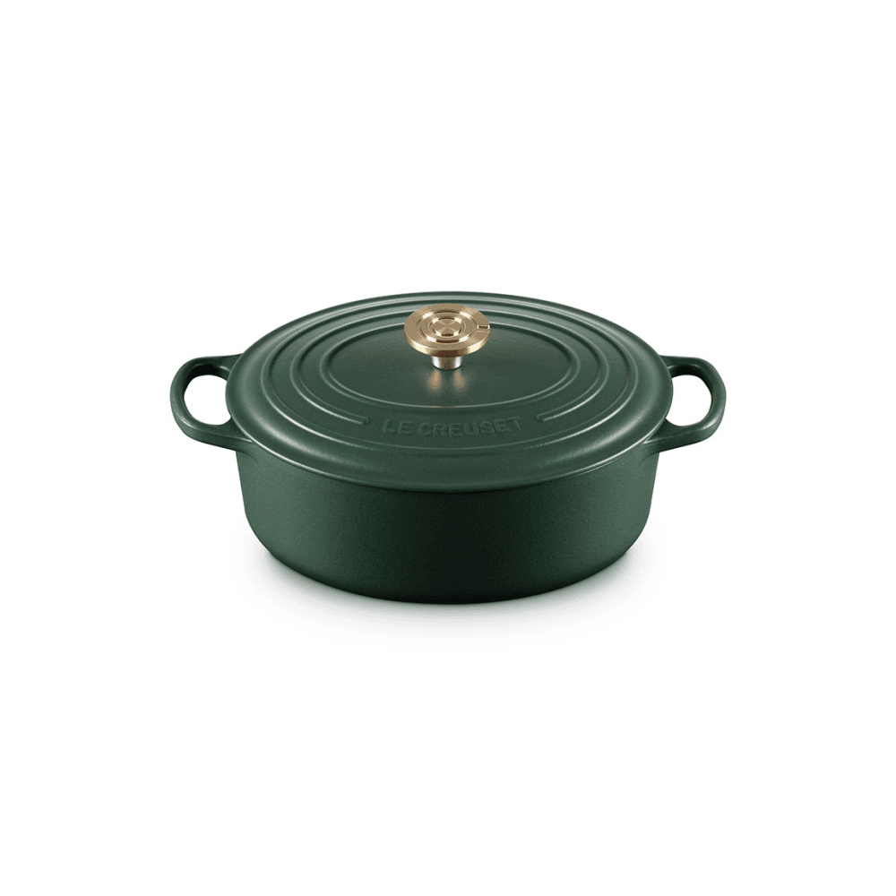 Signature Cast Iron Oval Casserole