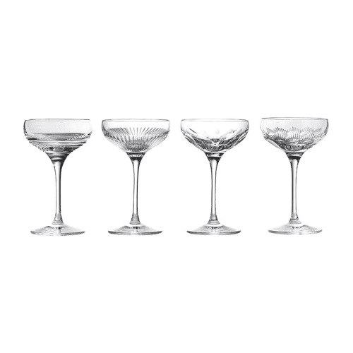 Image showing the Mixology Set of 4 Coupe Glasses product.