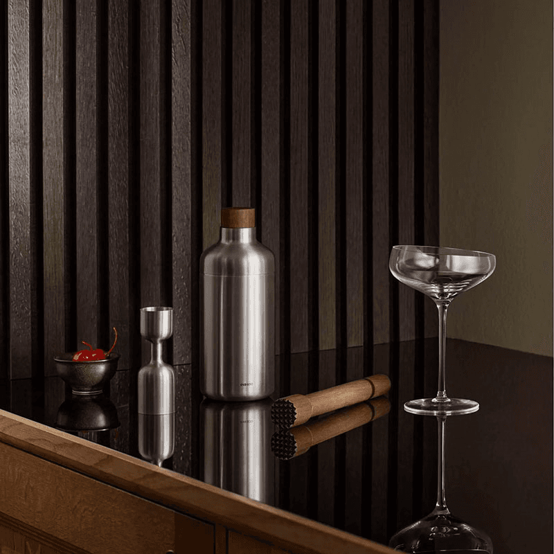 Liquid Lounge Liquid Lounge Cocktail Muddler, Walnut