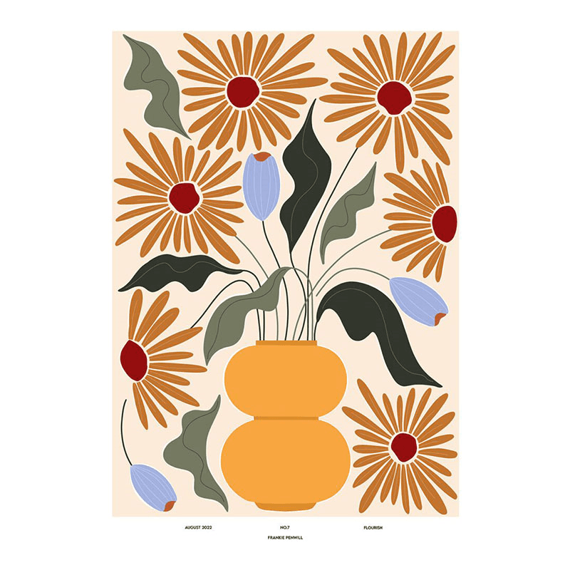 Frankie Penwill Flourish Print