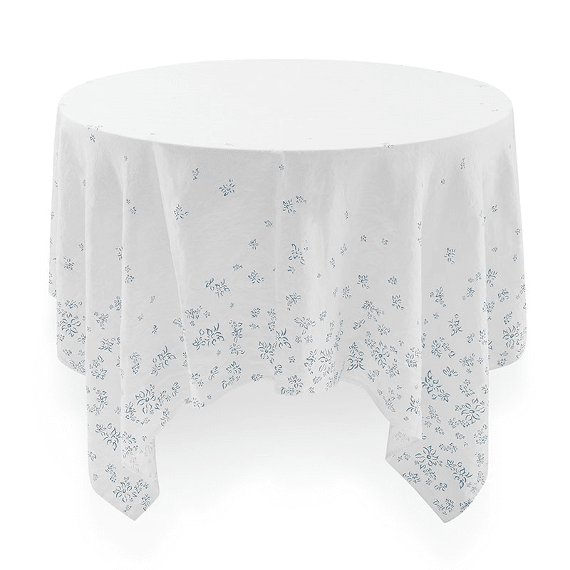 Bernadette's Falling Flower Linen Tablecloth
