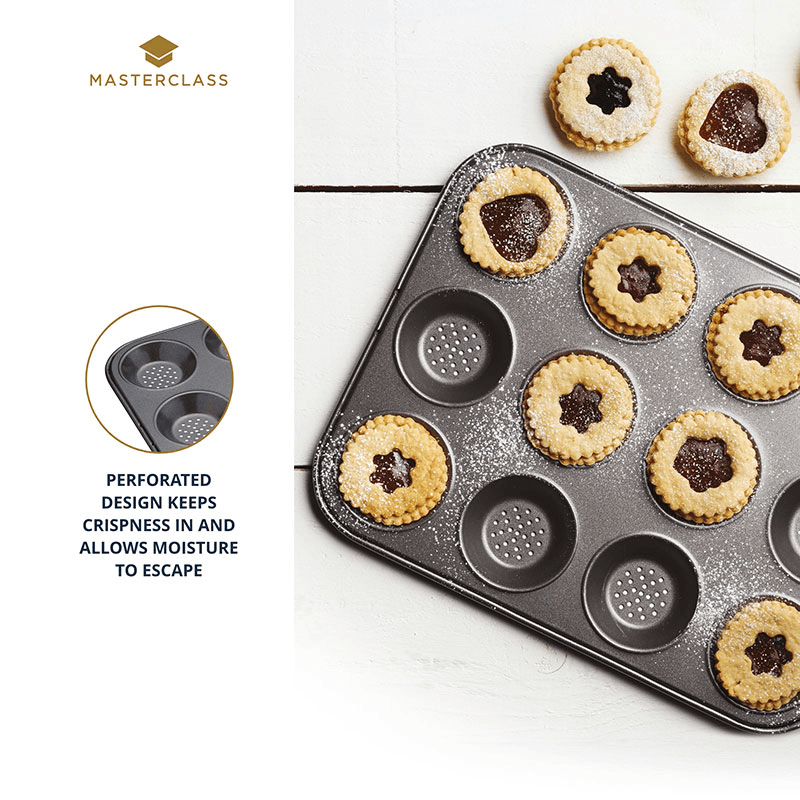 Shallow baking pan, non-stick