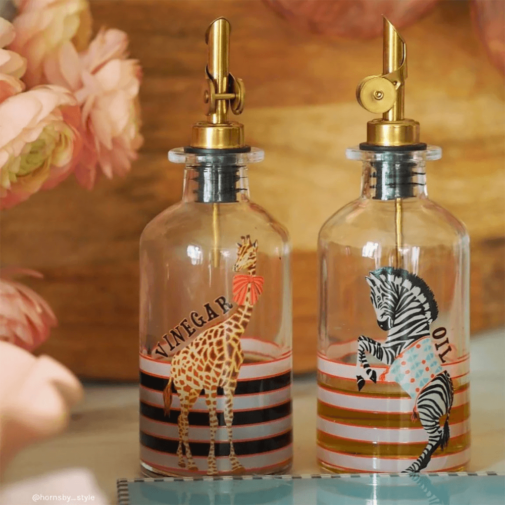 Animal Oil & Vinegar Set