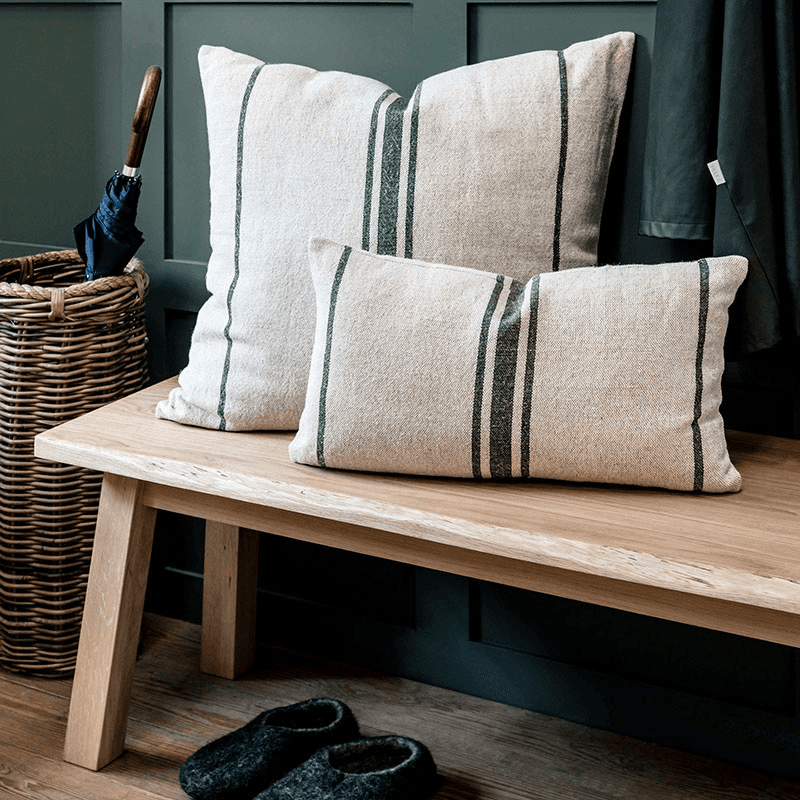 Windrush Cushion, Forest Green