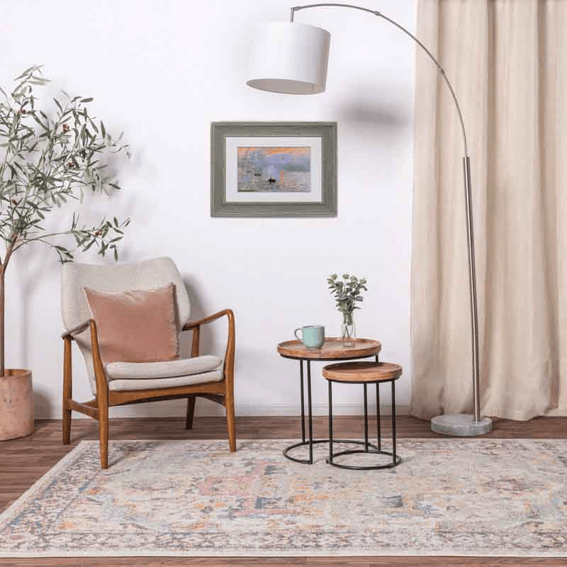 Flores Traditional Persian Kira Rug, Multi
