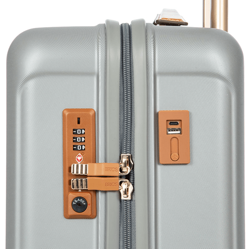 Capri Carry-on Suitcase, Silver