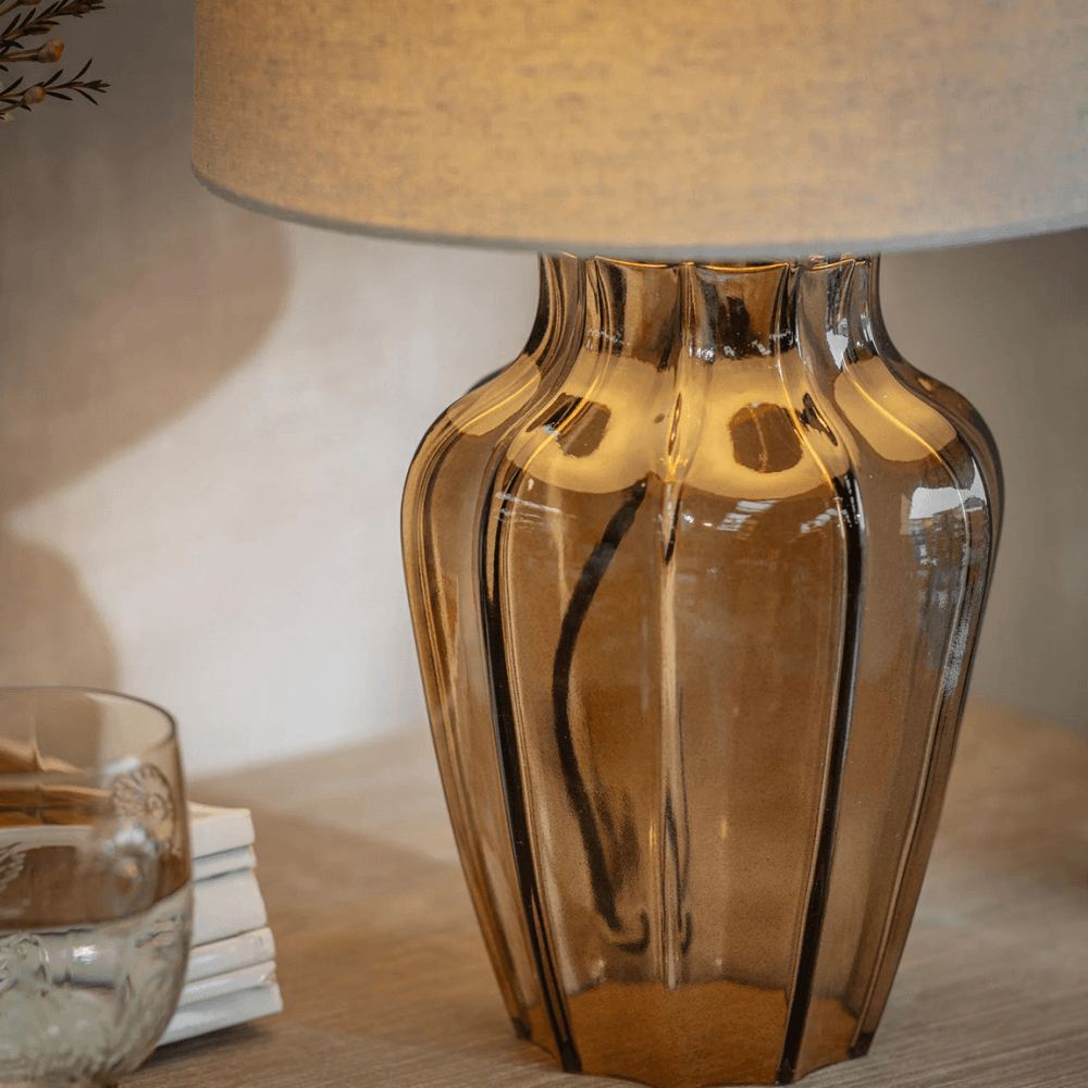 Waldron Regent Table Lamp, Brown