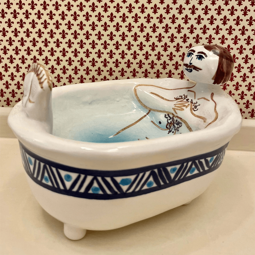 Michelangelo Bath Soap Dish, Multi