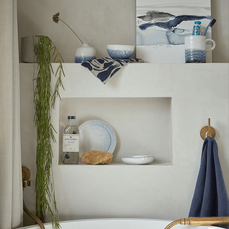 Kiln Rice Bowl, Blue