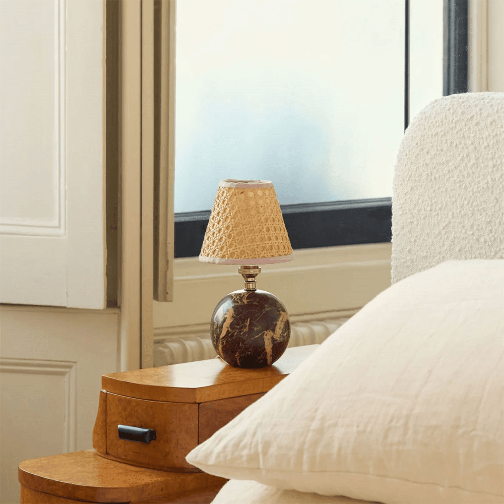 Marble Ball Lamp Base