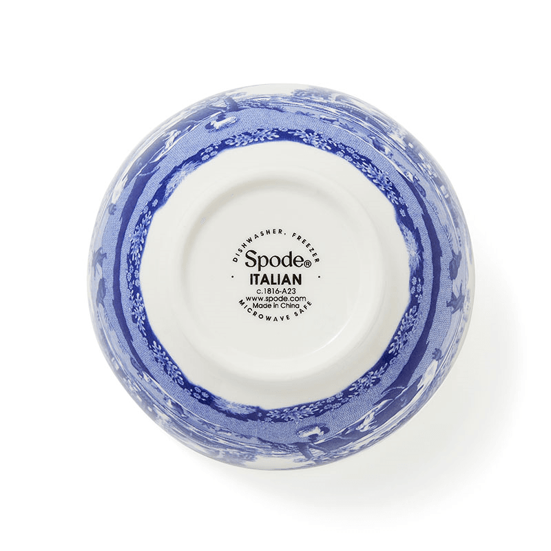 Blue Italian Set of 4 Dip Bowls, Blue