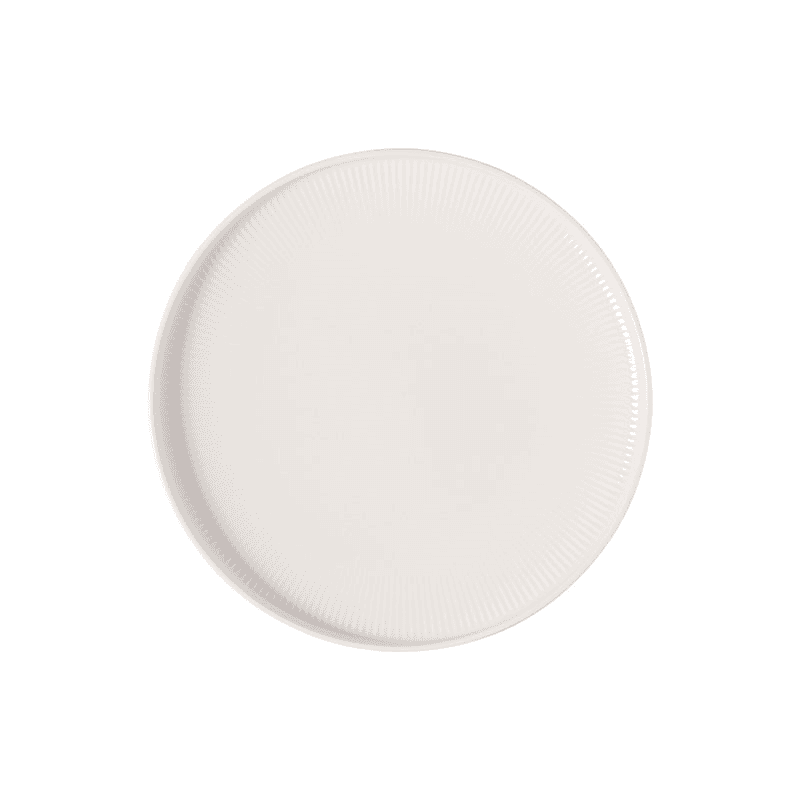 Afina Salad Plate, White