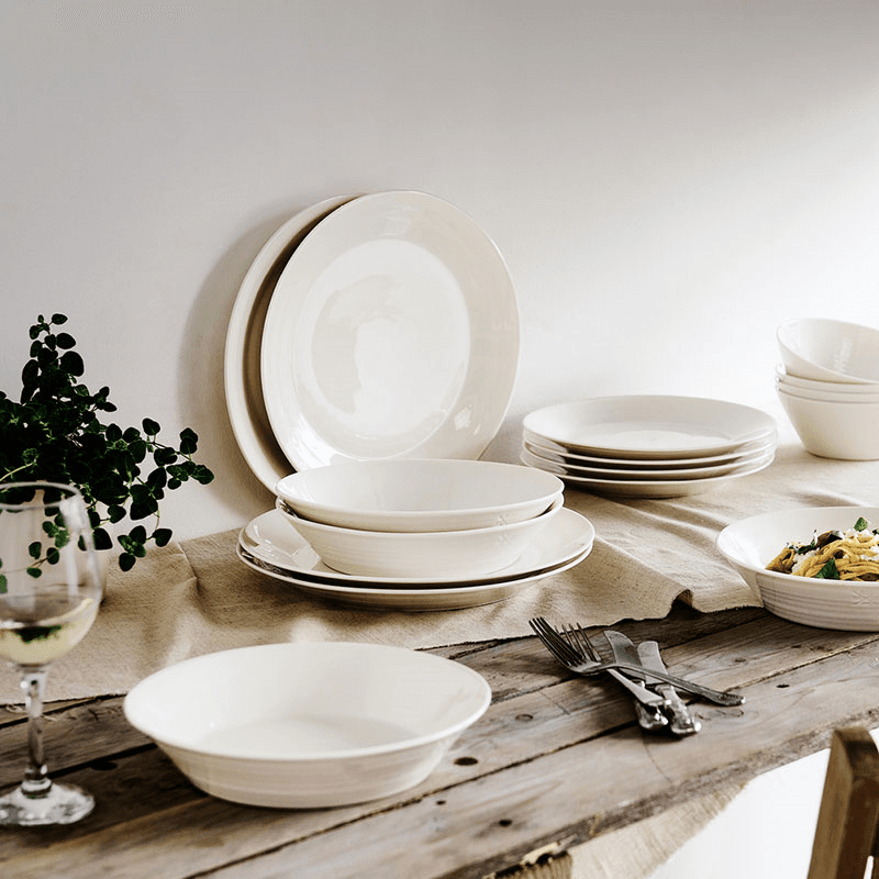 Pure Dinnerware Set, White