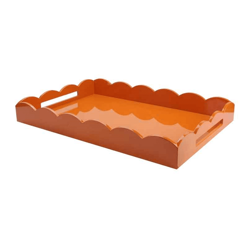 Lacquered Scallop Tray