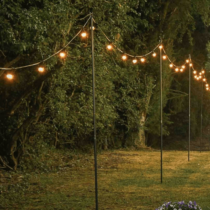 Festoon Pole, Black