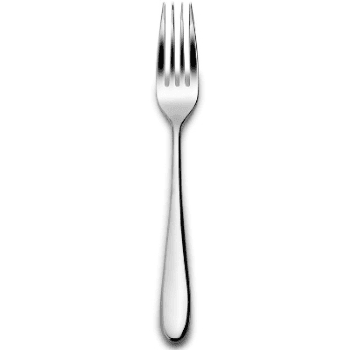 Image showing the Siena Set of 6 Dessert/Starter Forks, Stainless Steel product.
