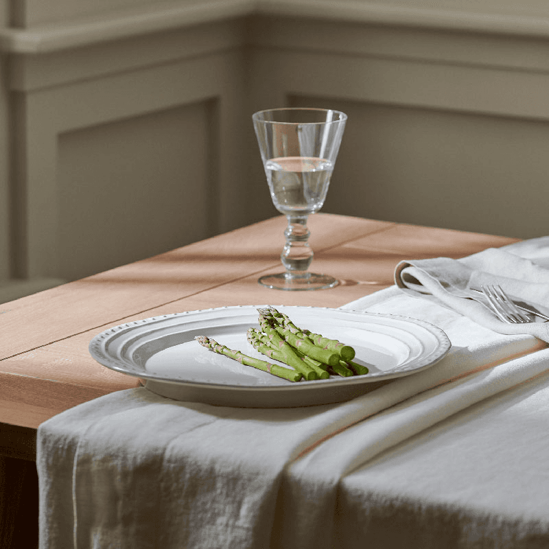 Bowsley Set of 6 Dinner Plates, White