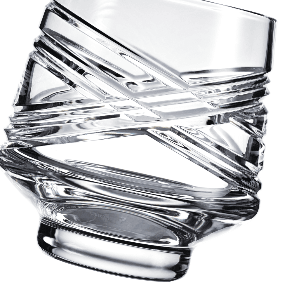 Aran Set of 2 Tumblers, Clear