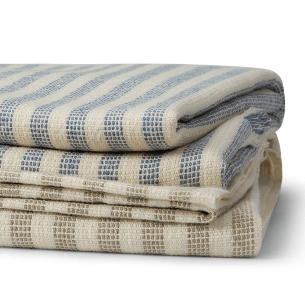 Pembroke Stripe Wool Throw