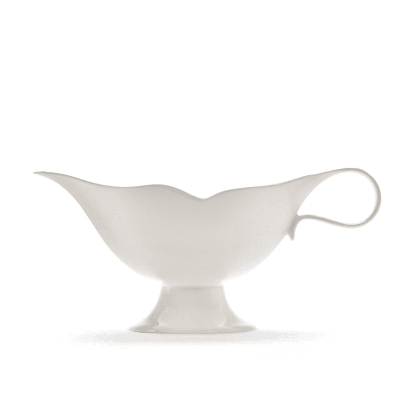 Les Objets Mouleversants by Wouters&Hend Lips Gravy Boat, White