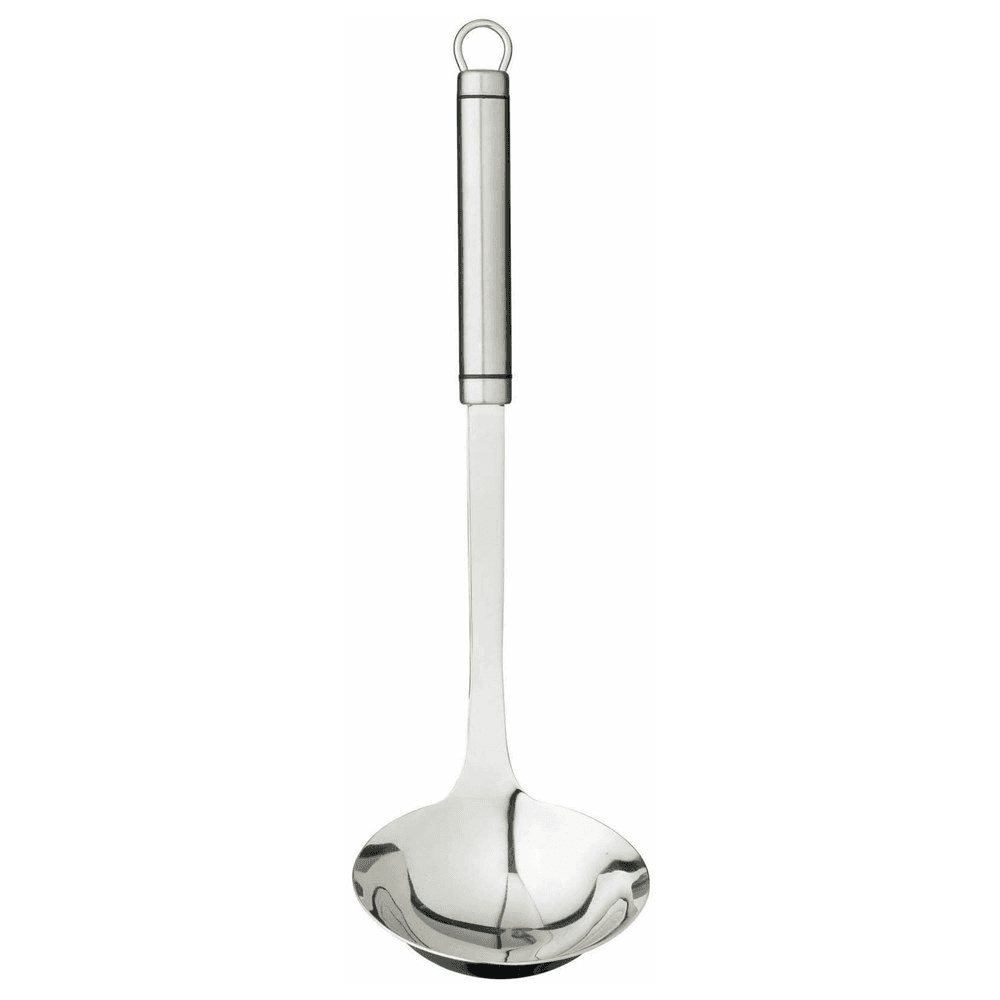 Oval Handled Gravy ladle, stainless steel